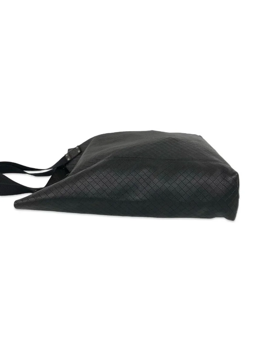 Bottega Veneta Intreccio Mirage Leather Tote Bag Black